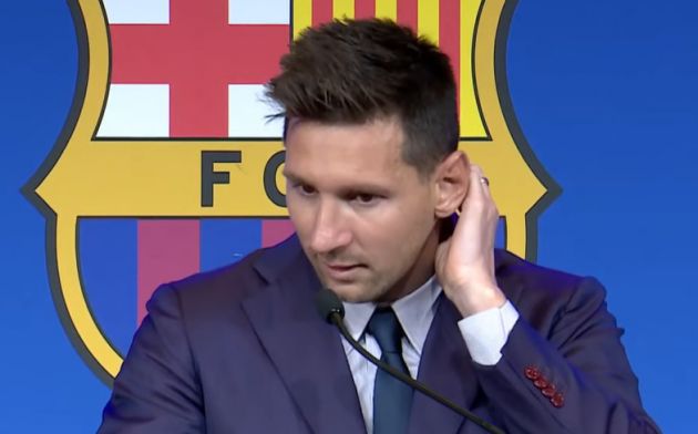 messi in tears