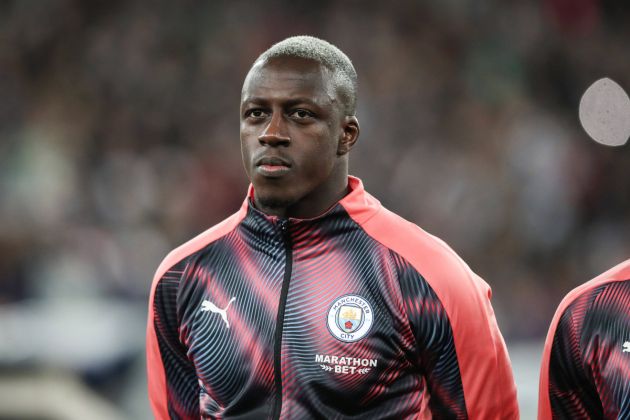 Benjamin Mendy lines up for Manchester City