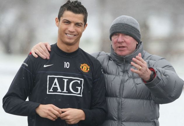 Cristiano Ronaldo and Ferguson