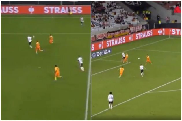 Video - Werner backheel assist to Reus for Germany vs Armenia