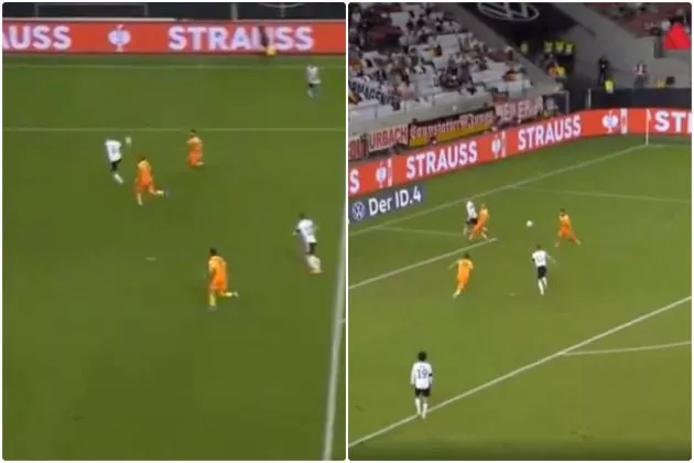 Video - Werner backheel assist to Reus for Germany vs Armenia