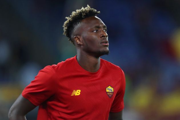 Tammy Abraham in action for Roma