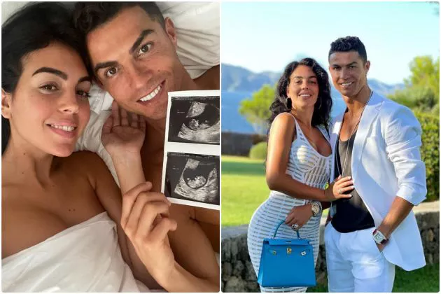 Cristiano Ronaldo and Georgina announce twins