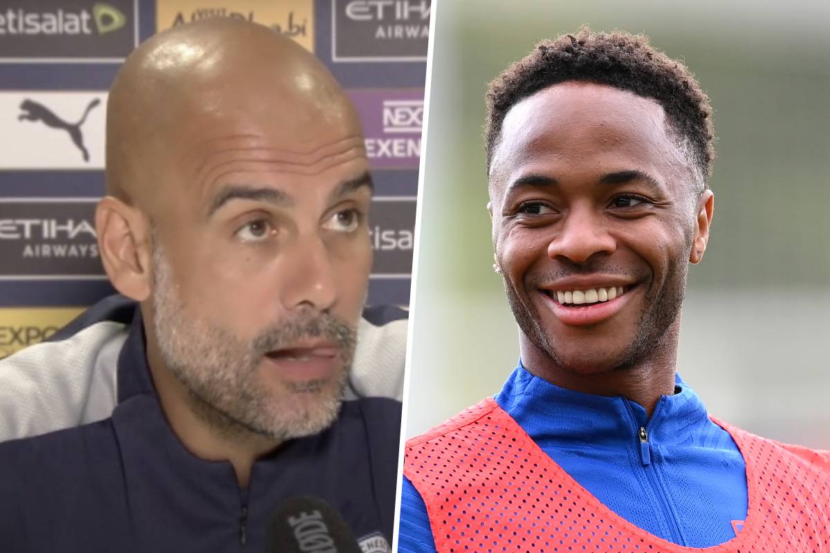 Pep Guardiola suggests Raheem Sterling can leave Manchester City if he is  unhappy