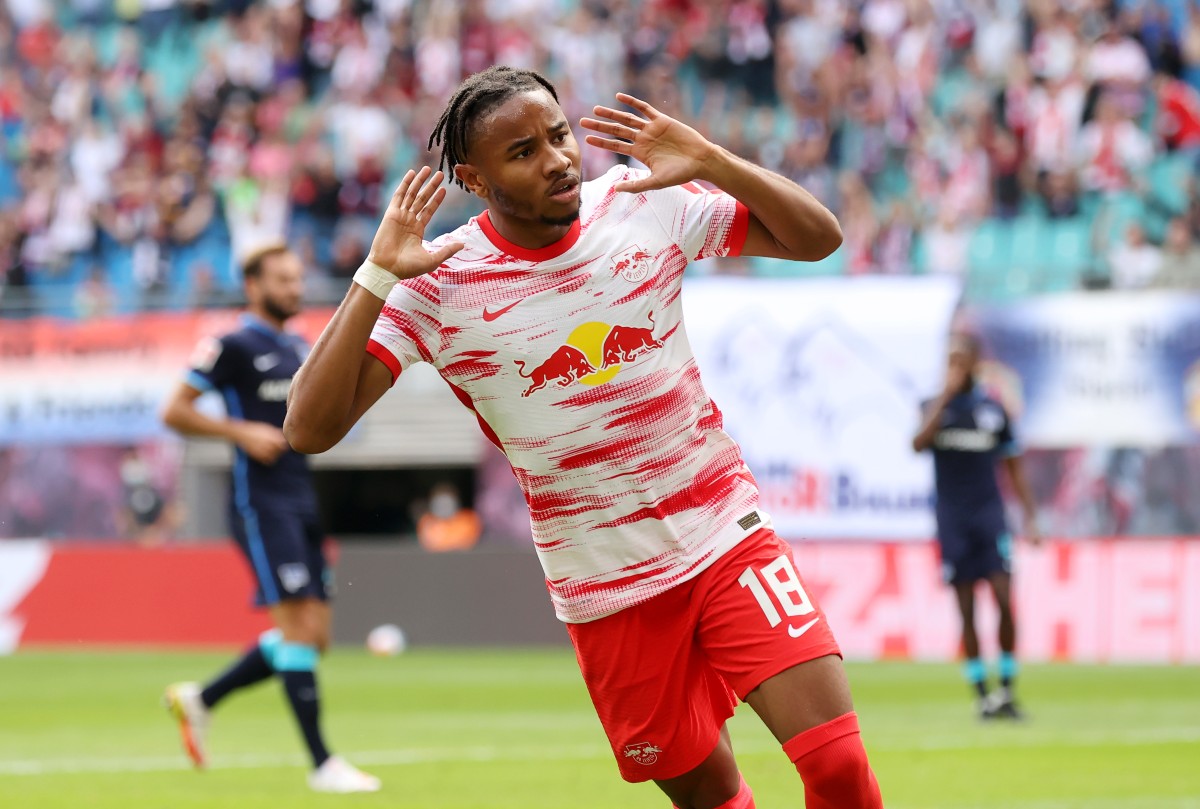 2022-2023 Red Bull Leipzig Third Shirt (NKUNKU 18)