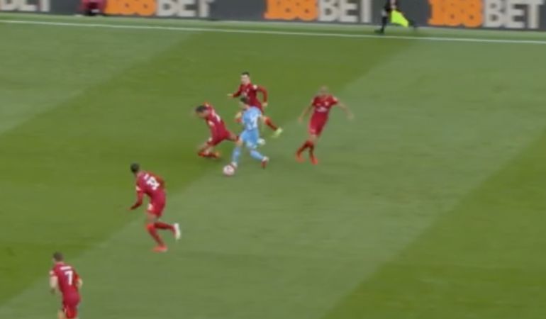 (Video) Man City attacker turns Virgil van Dijk inside out with ...