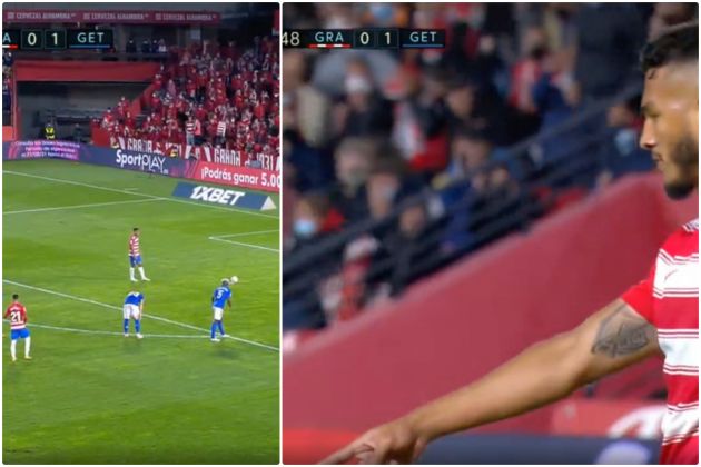 Video - Luis Suarez penalty miss for Granada vs Getafe