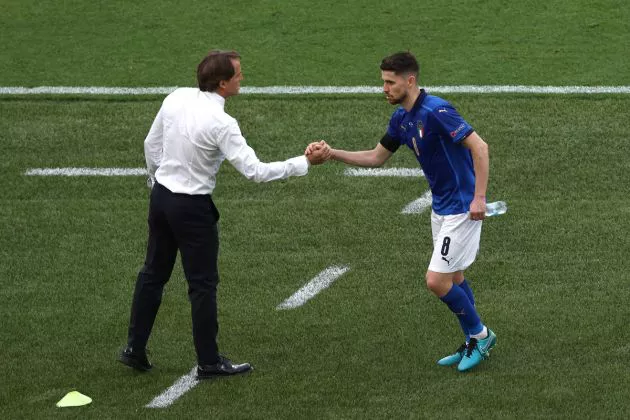 roberto mancini jorginho