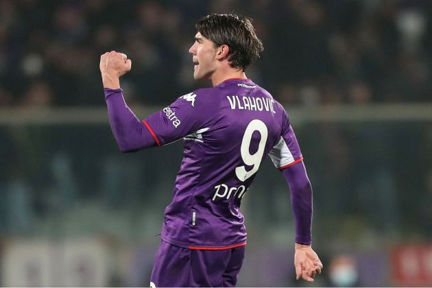 Dusan Vlahovic Fiorentina Milan