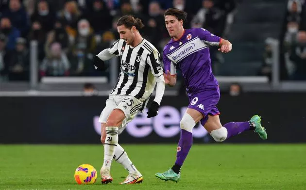 Rabiot Vlahovic Juventus Fiorentina