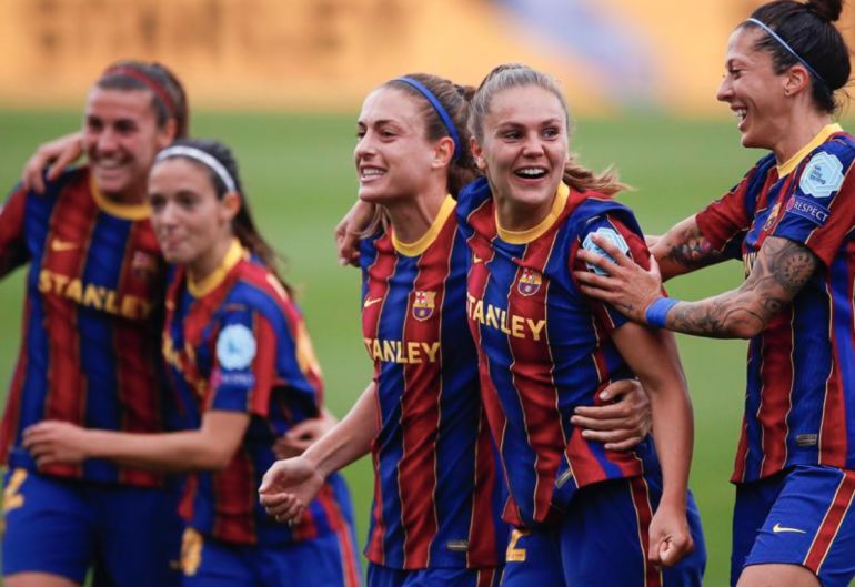 Barcelona Women Proving They're One Of The Best In History