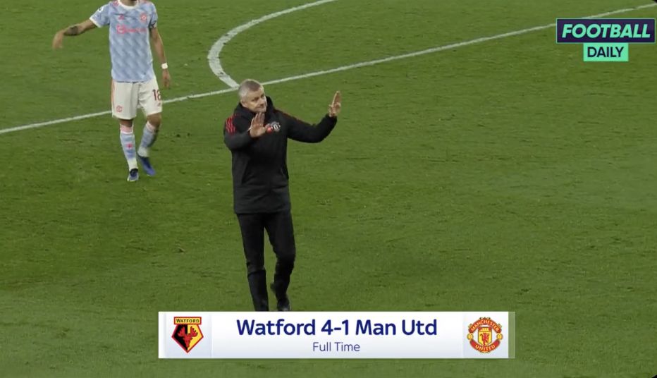 Man u vs watford