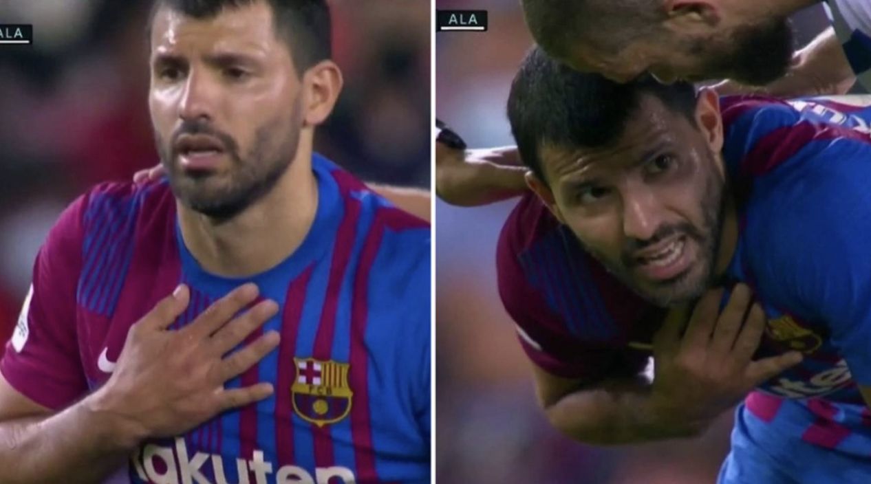 Barcelona&#39;s Sergio Aguero forced to retire from football