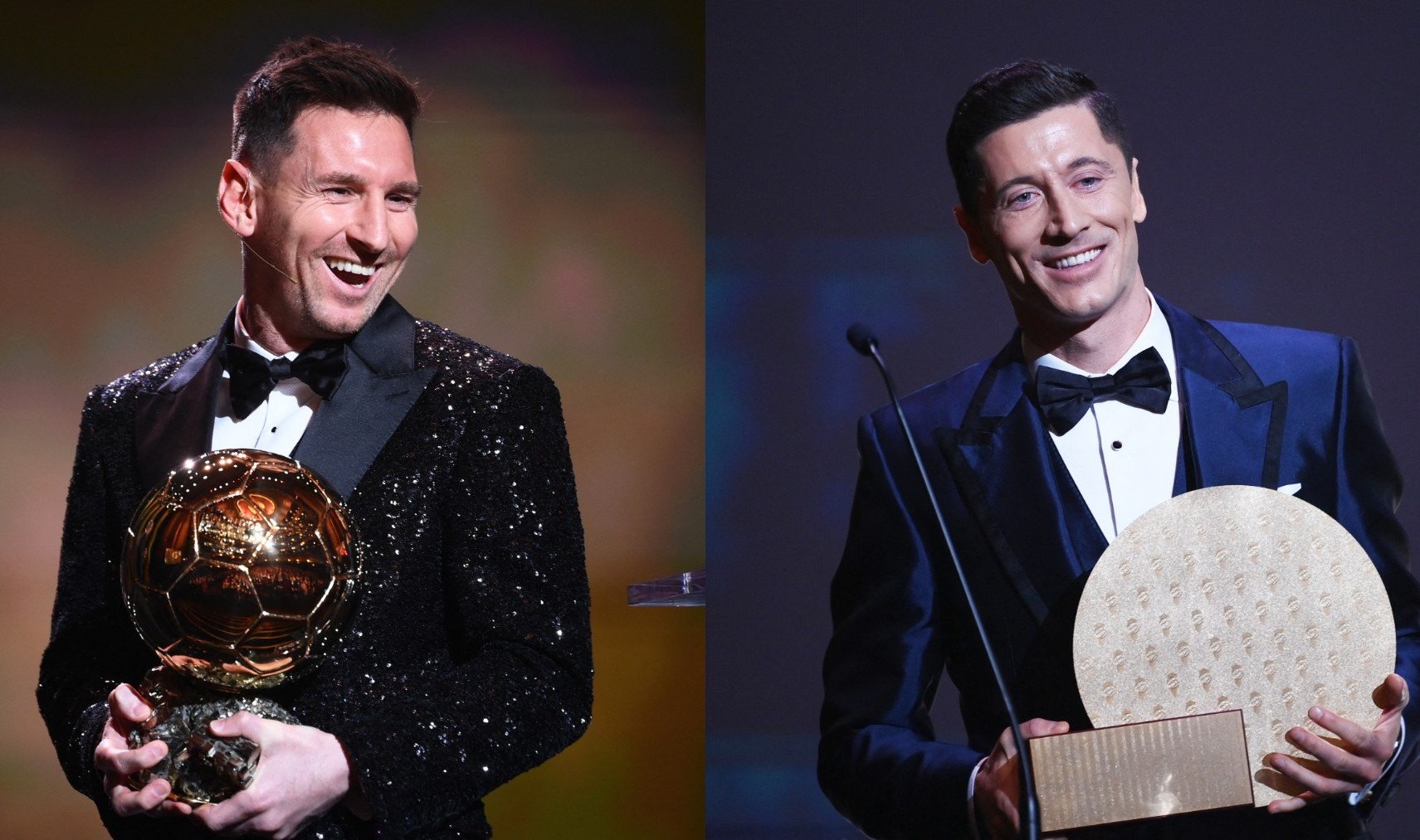 Messi at the top, Lewandowski almost on the podium: the Ballon d