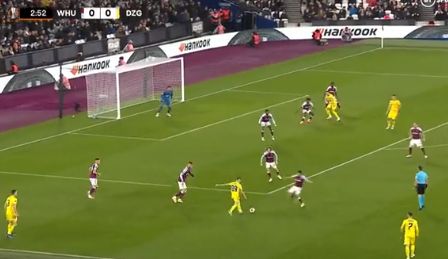  (Video) Orsic scores screamer against young West Ham team