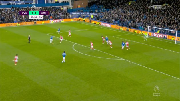 Video - Demarai Gray late winner for Everton vs Arsenal