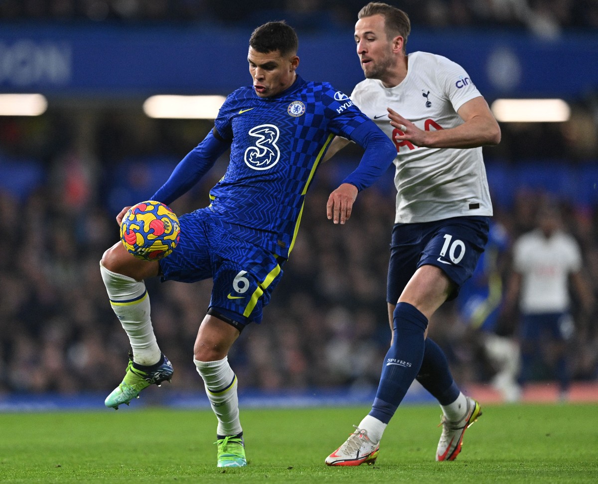 Chelsea Tottenham Thiago Silva Harry Kane Chelsea Tottenham Thiago Silva Harry Kane