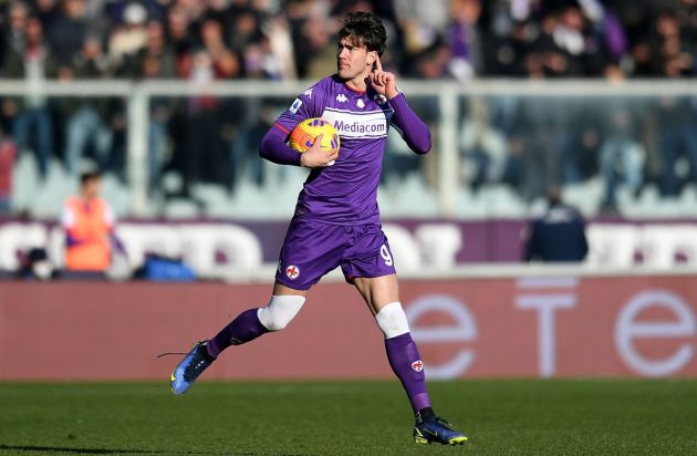 Fiorentina Sassuolo Dusan Vlahovic