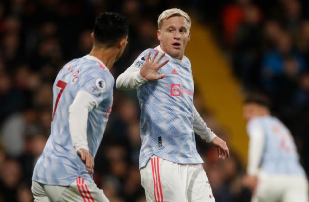 Cristiano Ronaldo Donny van de Beek Manchester United