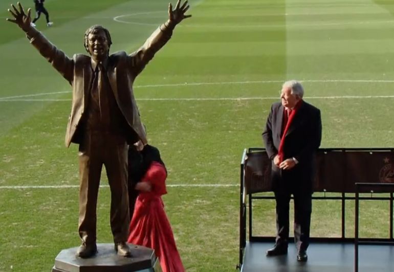 Sir Alex Ferguson Statue Unveiled At Aberdeen