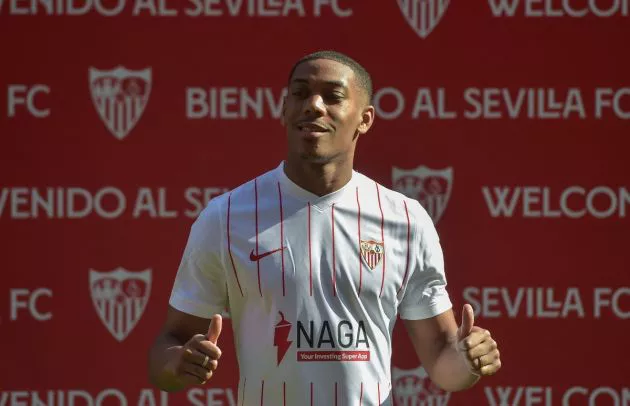 La Liga Sevilla Anthony Martial