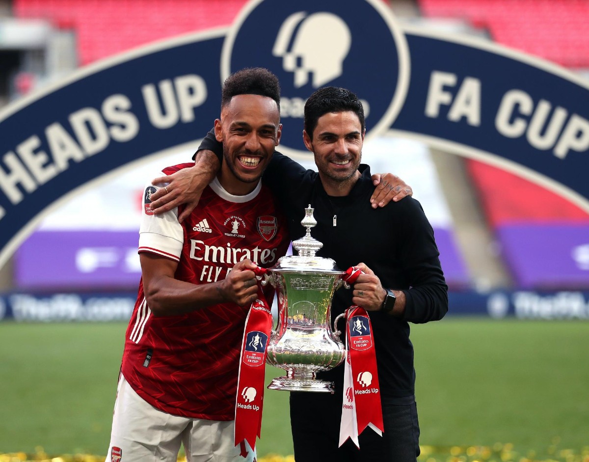  Aubameyang reveals what Arsenal manager Mikel Arteta said to him when he joined Barcelona