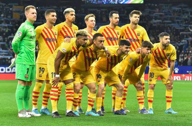 barcelona vs espanyol team photo