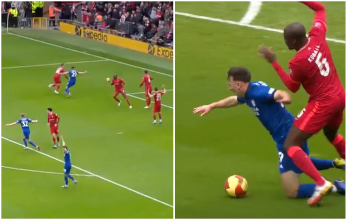 Liverpool Cardiff penalty shout video