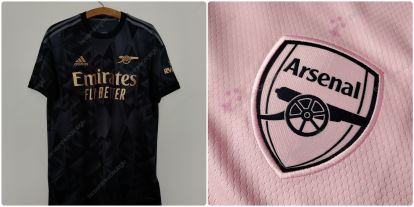 2022/23 Womens adidas Bukayo Saka Arsenal Away Jersey - SoccerPro