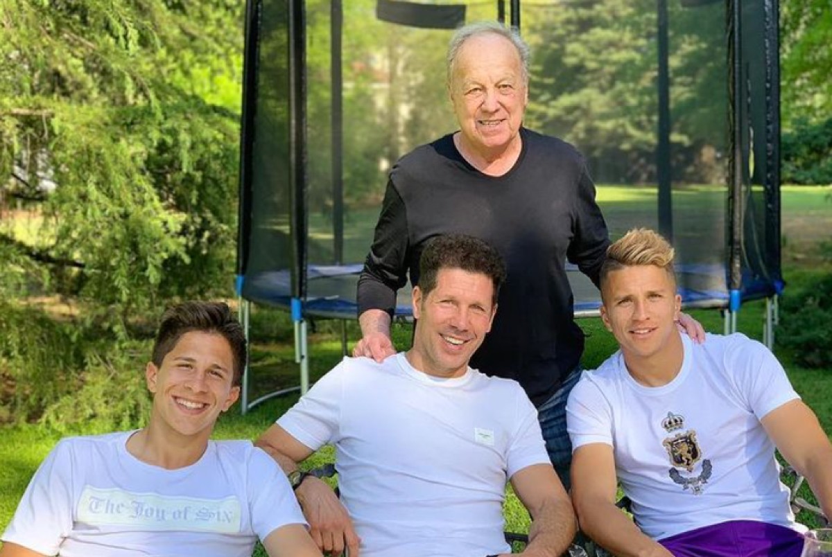 Diego Simeone Family