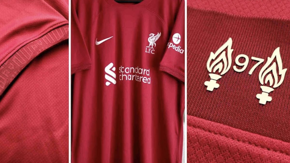 Photo) Liverpool\'s 2022-23 home kit leaked
