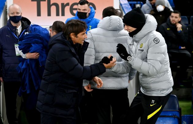Tottenham Antonio Conte vs Chelsea Tuchel