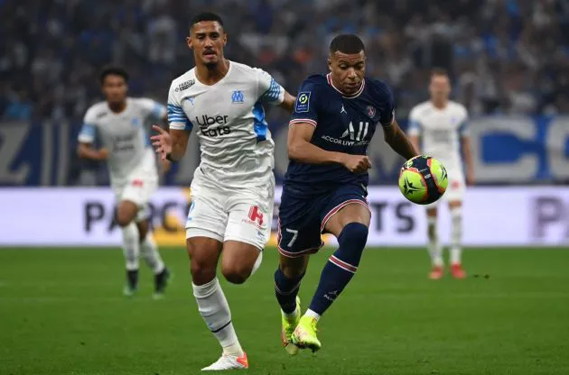 William Saliba vs Kylian Mbappe
