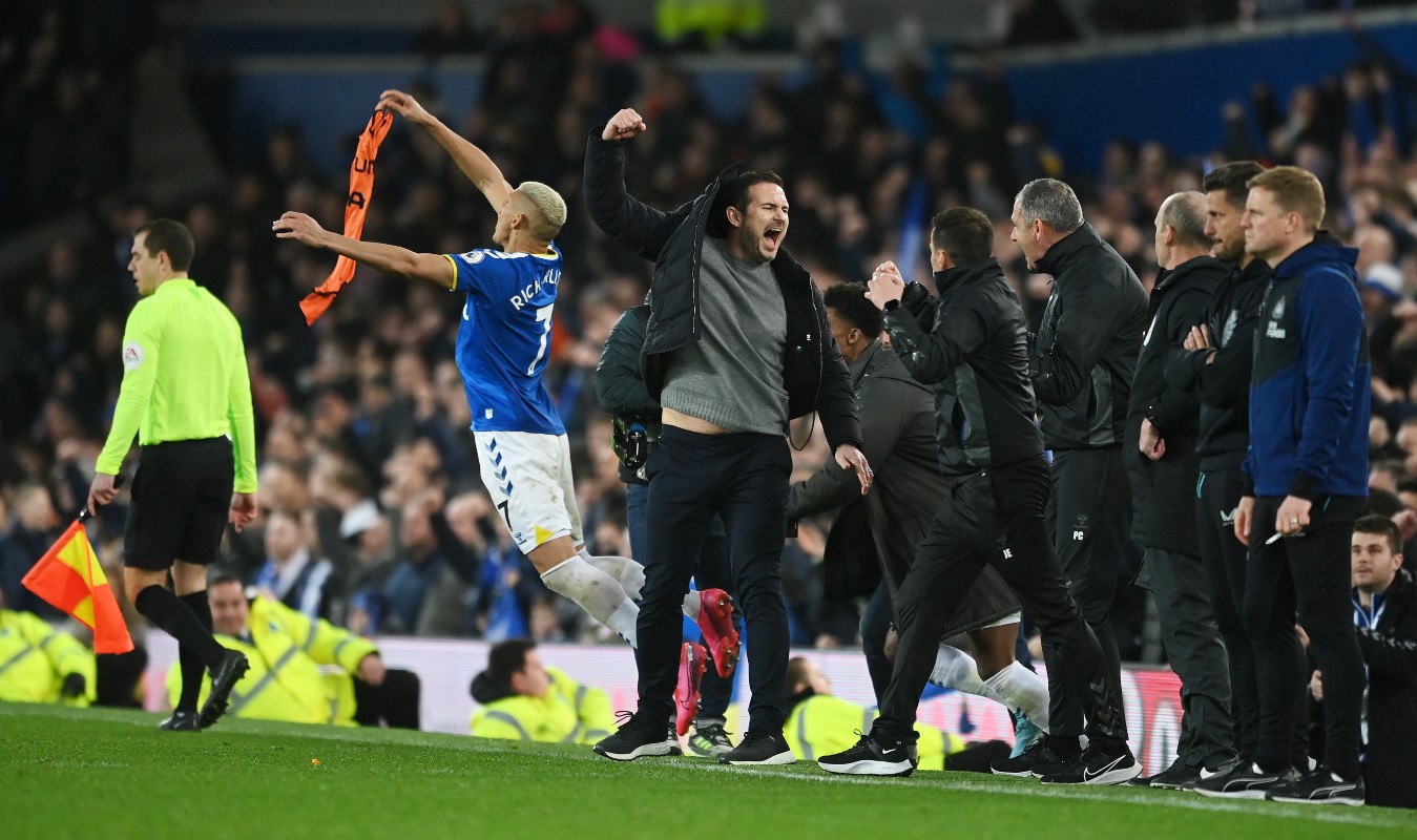  Video: Frank Lampard reveals he broke his hand during Everton celebrations