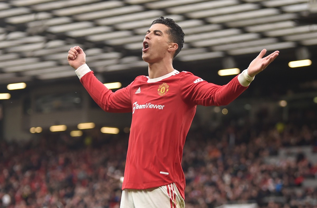 Ronaldo Signed Real Madrid CF Photo: Iconic Old Trafford Hat-trick