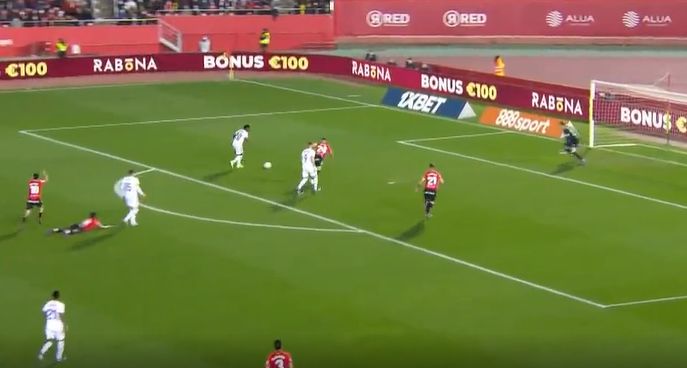Video: Vinicius Jr goal and dance Real Madrid vs Mallorca