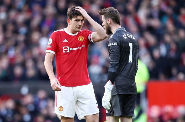 Harry Maguire And David De Gea Man United