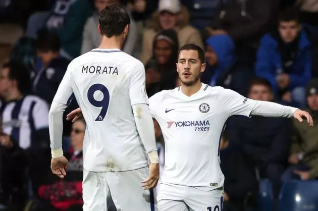 Morata Hazard Chelsea
