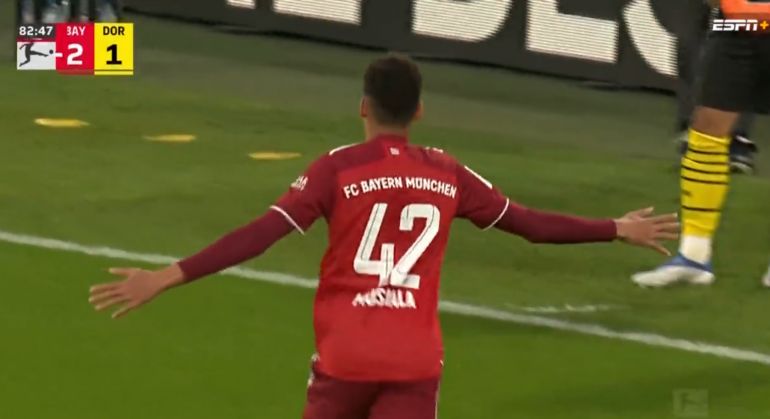 Video: Chaotic Musiala Goal Secures The Title For Bayern Munich