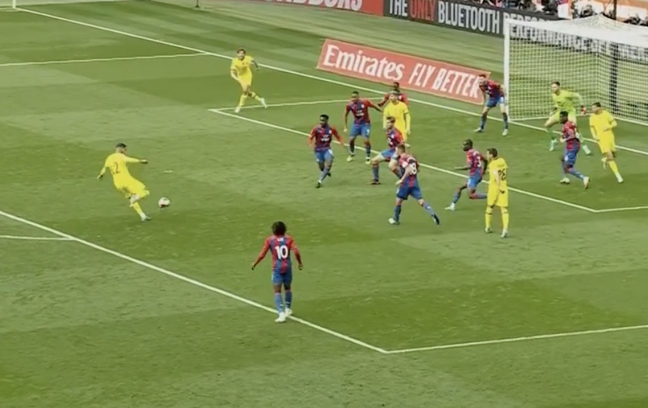  (Video) Ruben Loftus-Cheek opens FA Cup semi-final scoring with emphatic volley