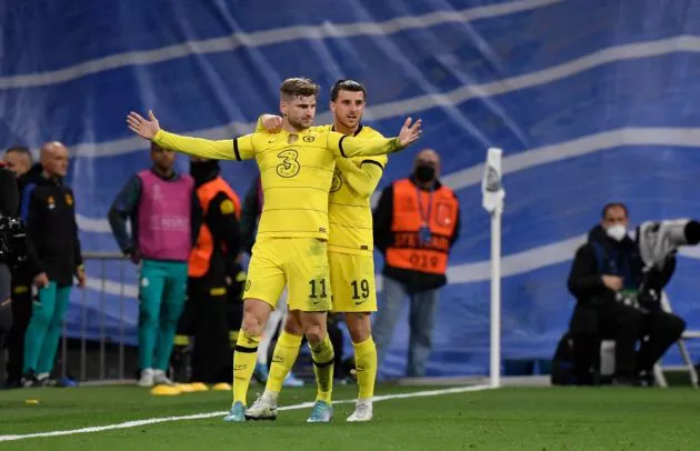 Timo Werner Mason Mount Chelsea Real Madrid