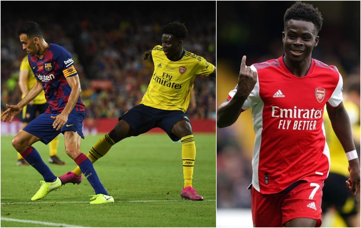  “This guy is elite” – Arsenal’s Bukayo Saka names the one player who “embarrassed” him