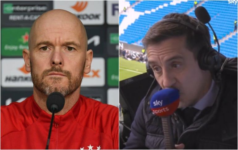 Neville Reveals Ten Hag Man Utd Worry