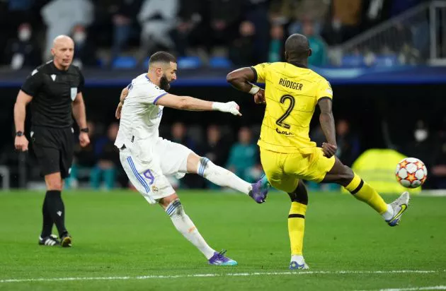 karim benzema antonio rudiger