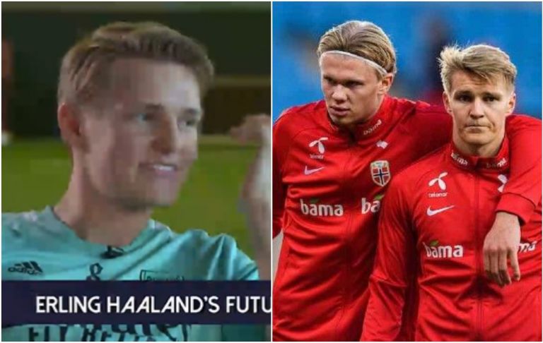 Odegaard On Haaland Arsenal Transfer