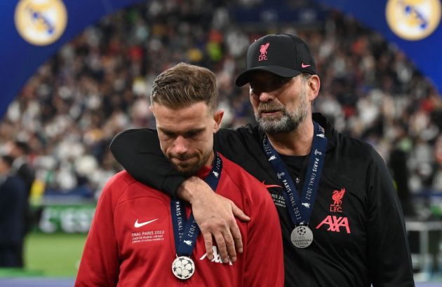 Henderson and Klopp after CL final