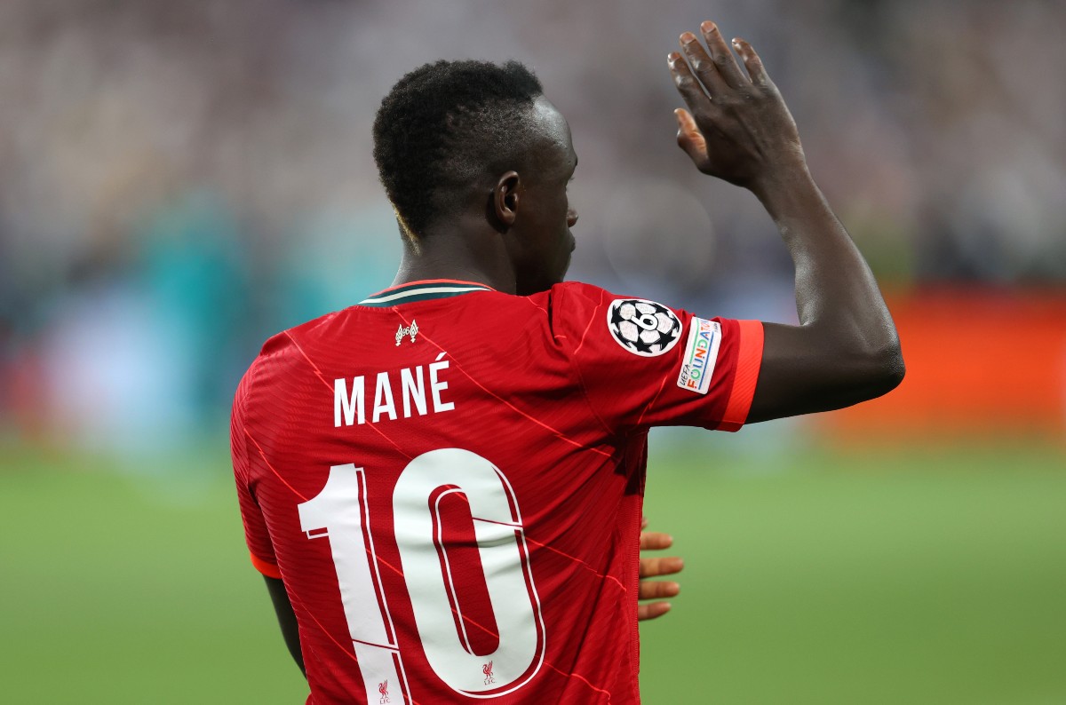 mane liverpool jersey