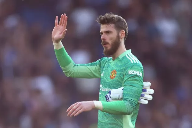 david de gea brighton 4-0 manchester united