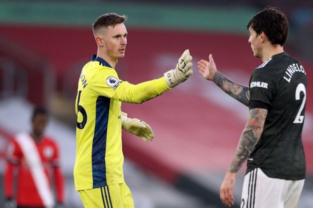 dean henderson and victor lindelof Newcastle United