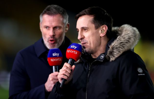 pundits sky carragher and neville